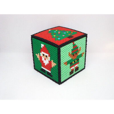 3D Cube - Christmas