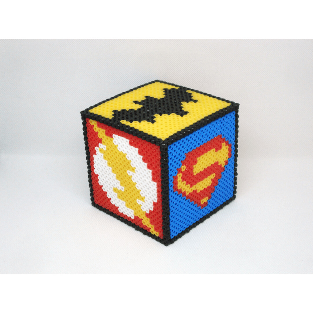 3D Cube - Superheroes