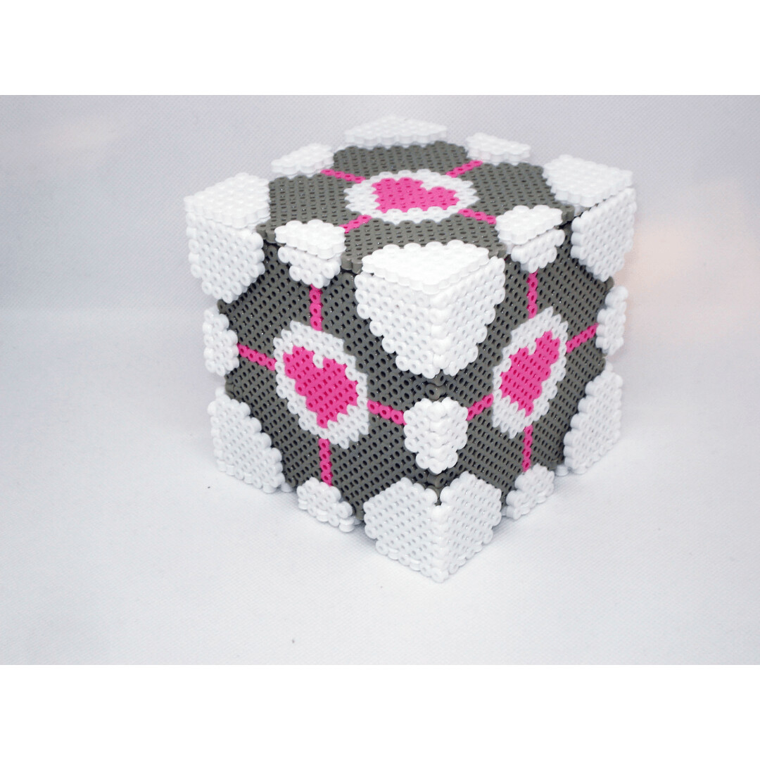 3D Cube - Portal Companion Cube