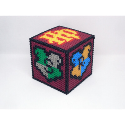 3D Cube - Harry Potter House Shields