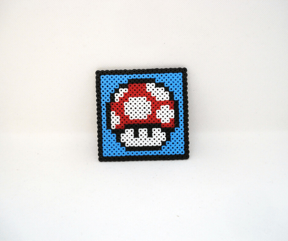 Coaster -  Mario, Red Mushroom