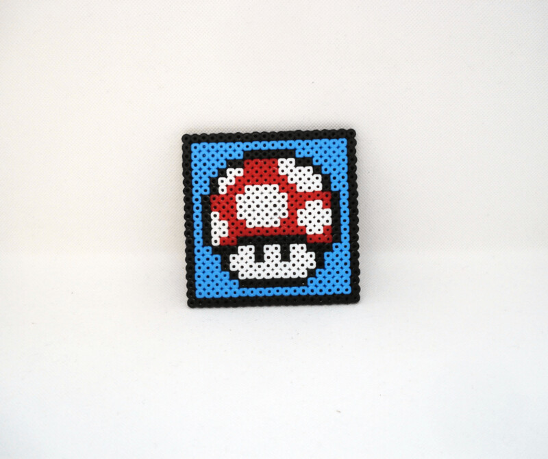 Coaster -  Mario, Red Mushroom