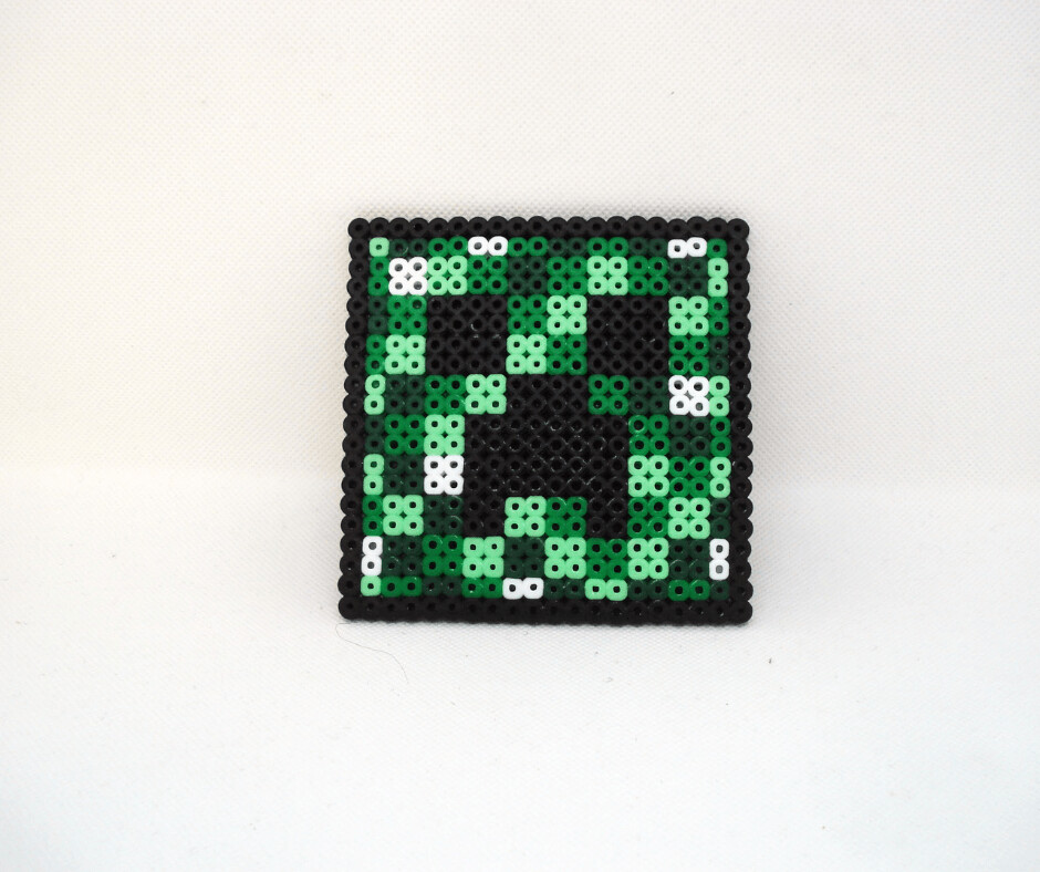 Coaster -  Minecraft, Creeper (green)