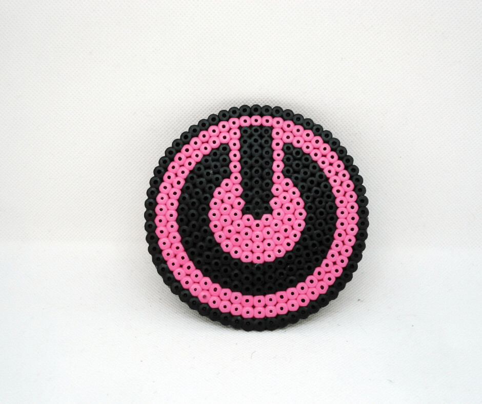 Coaster -  On/Off Switch (pink)