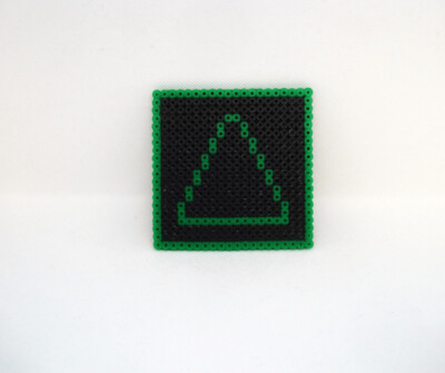 Coaster - Play Station Button, Triangle