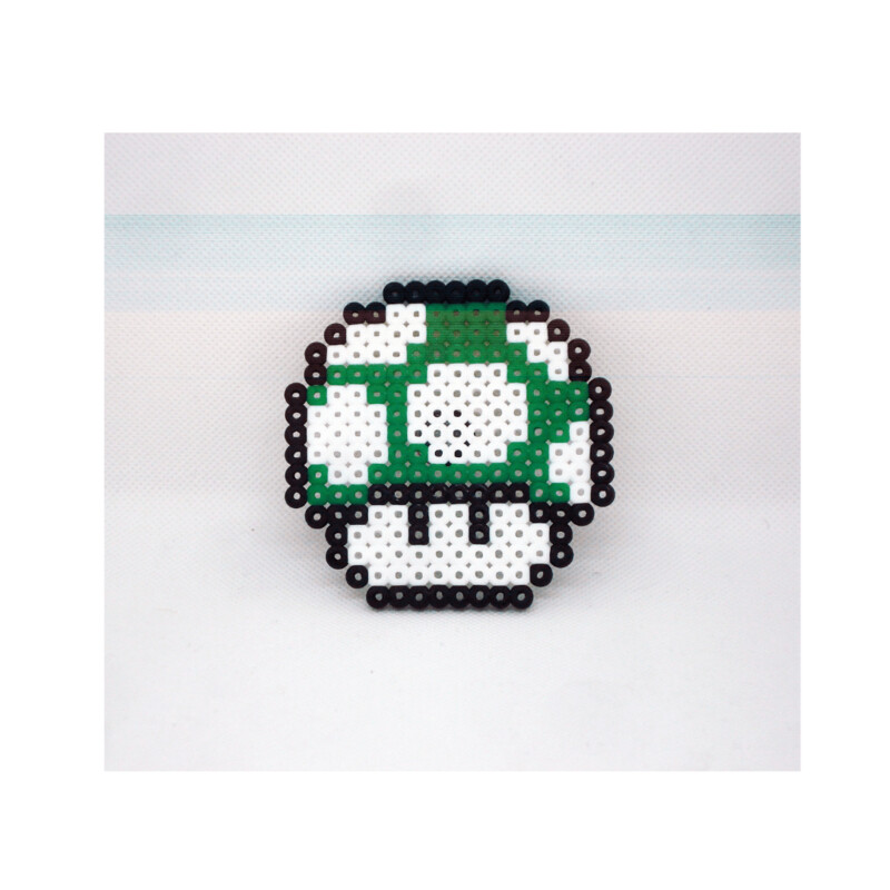 Fridge Magnet - Mario, Green Mushroom