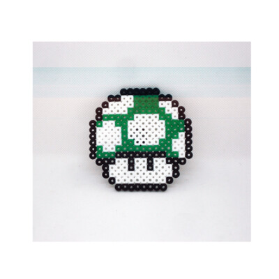 Fridge Magnet - Mario, Green Mushroom