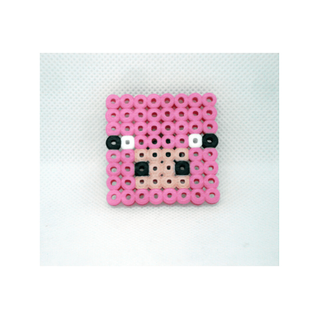 Fridge Magnet - Minecraft, Pig