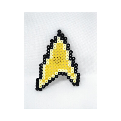 Fridge Magnet - Star Trek (yellow)