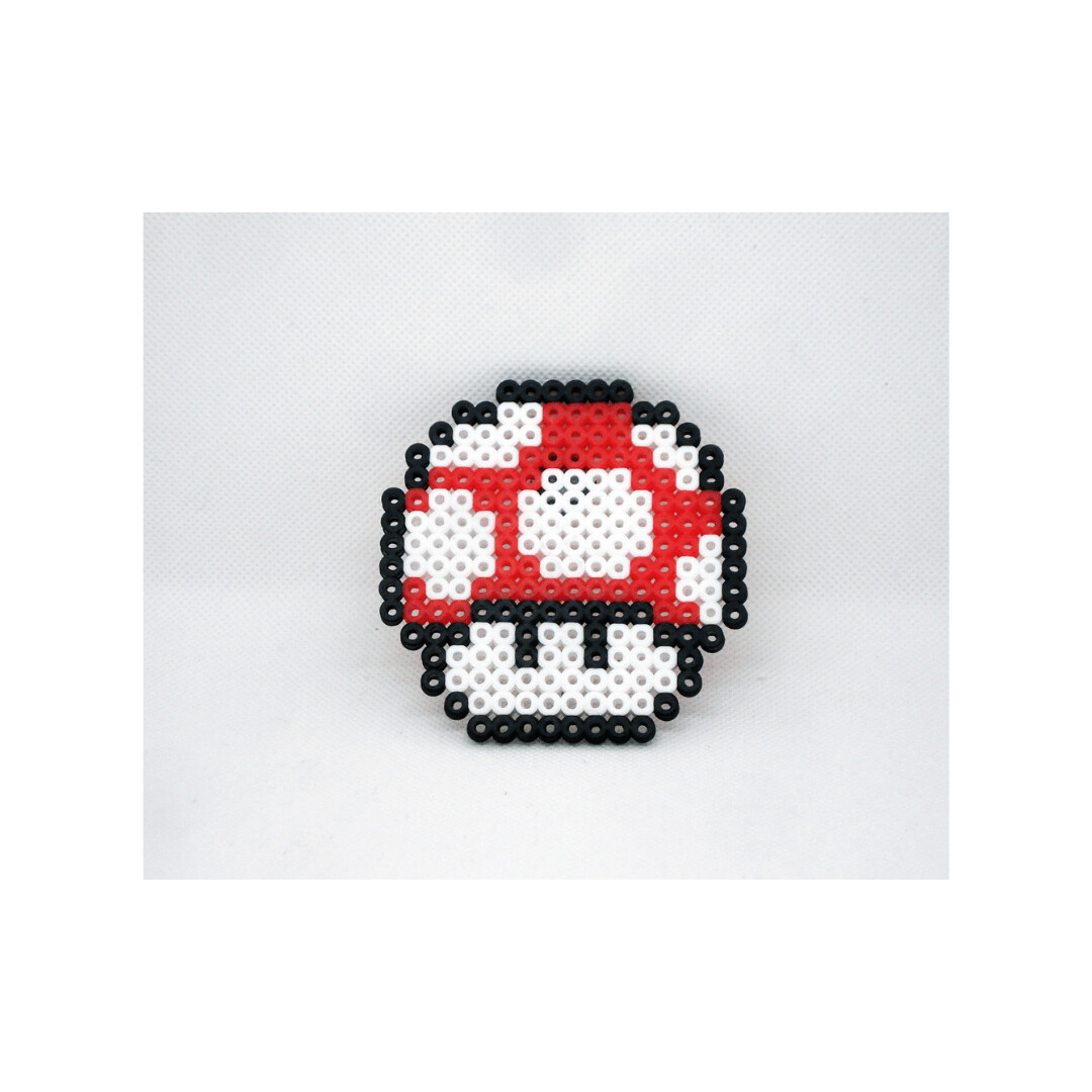 Fridge Magnet - Mario, Red Mushroom