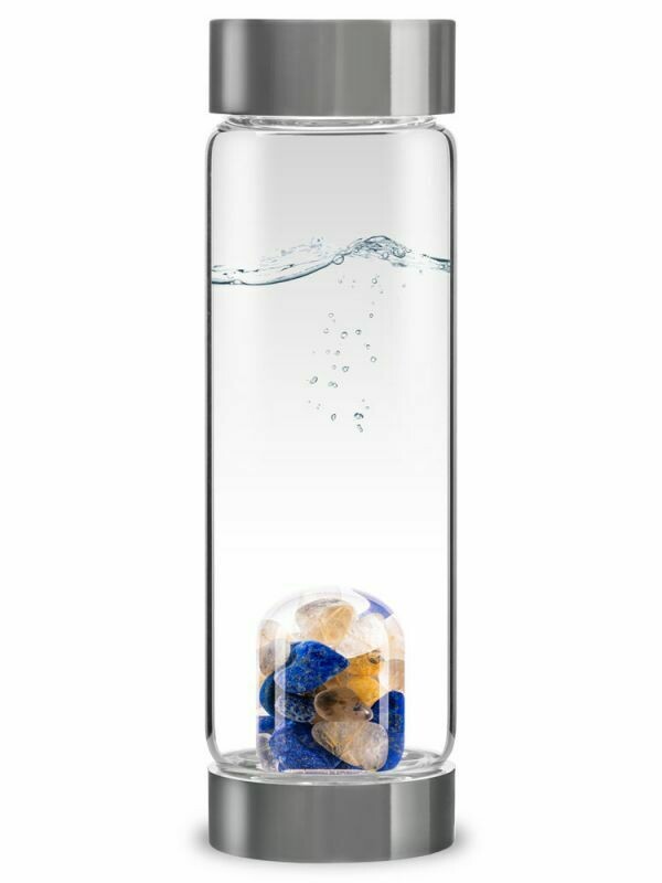ViA Edelsteinflasche Inspiration von VitaJuwel- Lapislazuli, Rosenquarz ViA Edelsteinflasche Inspiration von VitaJuwel- Lapislazuli, Rosenquarz