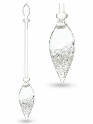 Edelstein-Phiole Diamonds von VitaJuwel mit und ohne Gefäß