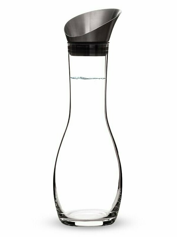 Wasser Karaffe ERA, 1,3 Liter (auch im Set mit Edelsteinstab) Wasser Karaffe ERA, 1,3 Liter (auch im Set mit Edelsteinstab)