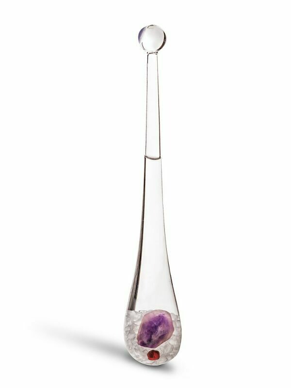 Phiolino Amethyst - Amethyst und Bergkristall Phiolino Amethyst - Amethyst und Bergkristall