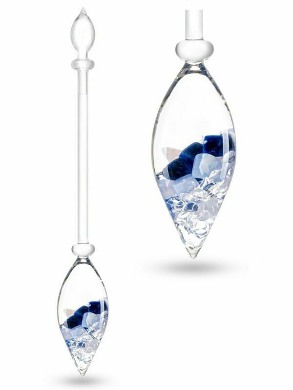 Edelstein-Phiole BALANCE von VitaJuwel mit und ohne Gefäß Edelstein-Phiole BALANCE von VitaJuwel mit und ohne Gefäß