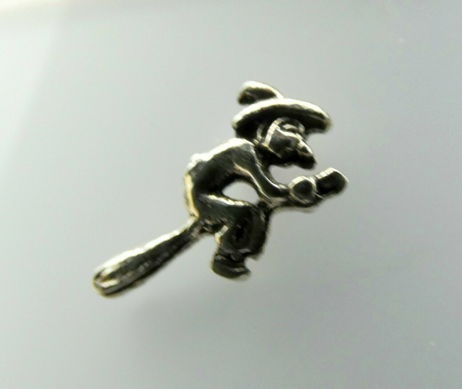Ohrstecker Silber 925,  Mini Hexe