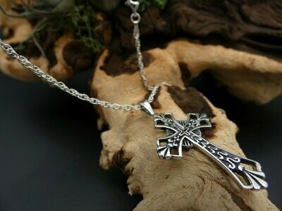 Anhänger Silber 925, Keltisches Kreuz