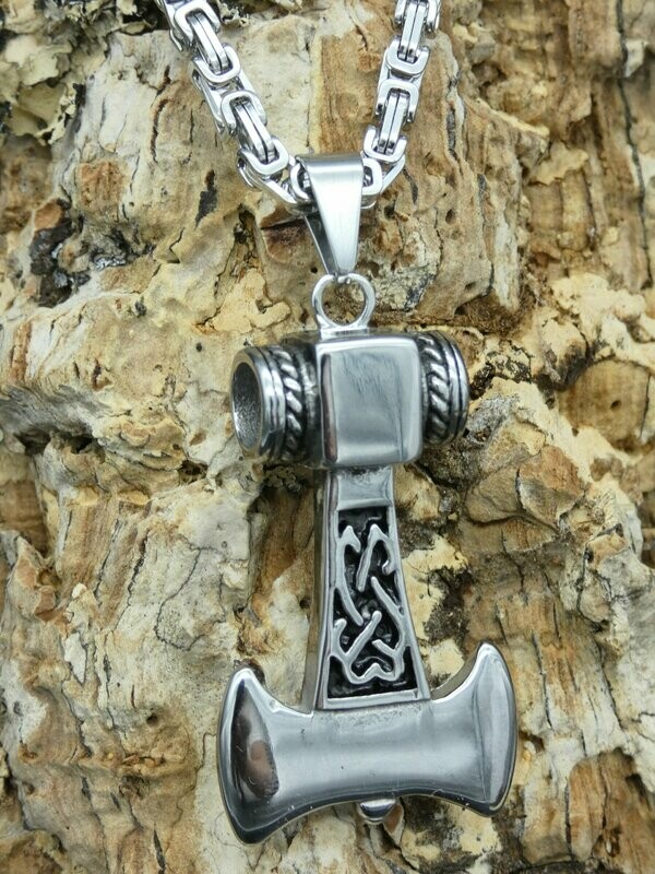 Anhänger Edelstahl, Thor´s Hammer, Gratisversand in D! Anhänger Edelstahl, Thor´s Hammer, Gratisversand in D!