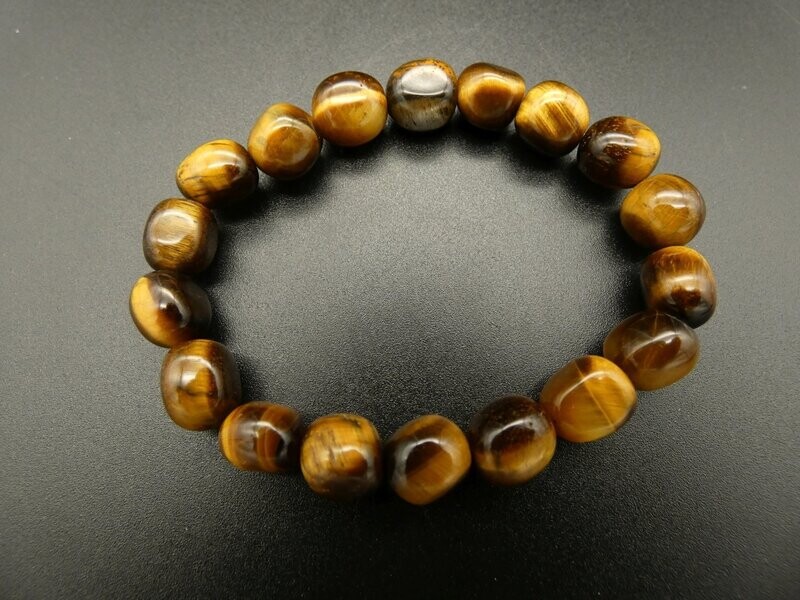 Armband Tiger-Auge, braun-gelb, dehnbar Armband Tiger-Auge, braun-gelb, dehnbar