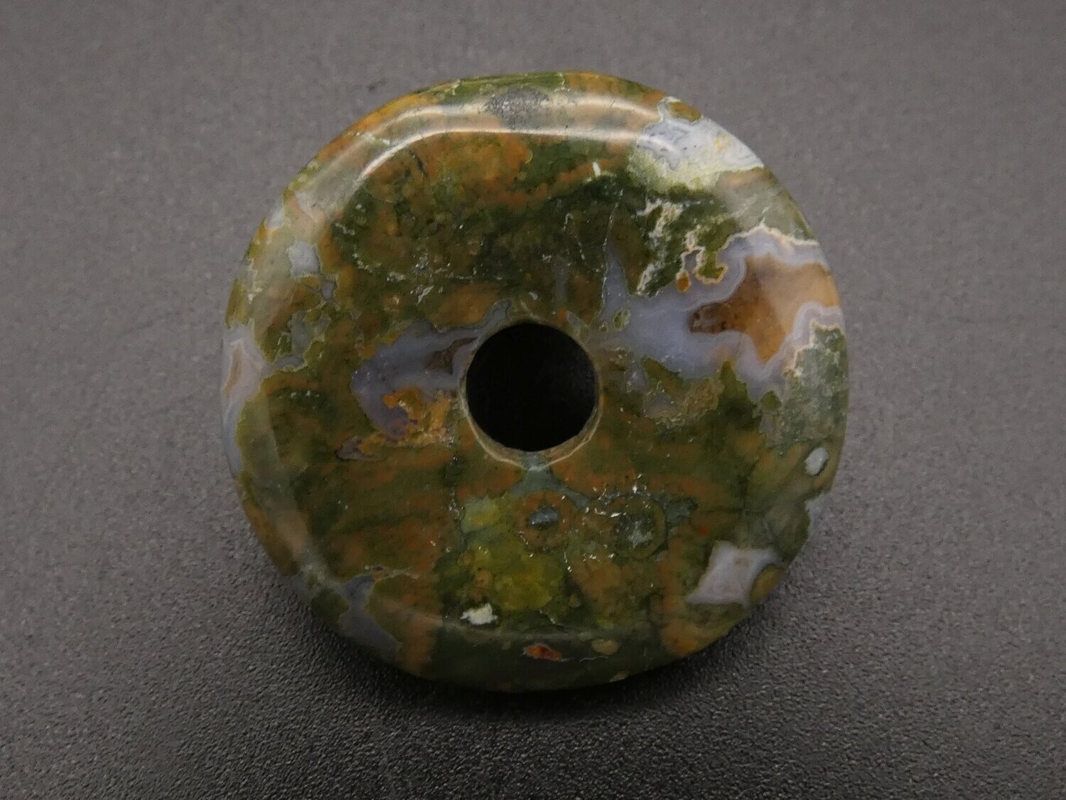 Rhyolit Donut, Durchmesser 3 cm