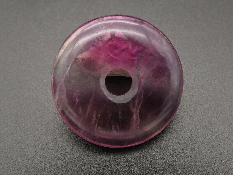 Fluorit Donut, Durchmesser 3 cm Fluorit Donut, Durchmesser 3 cm