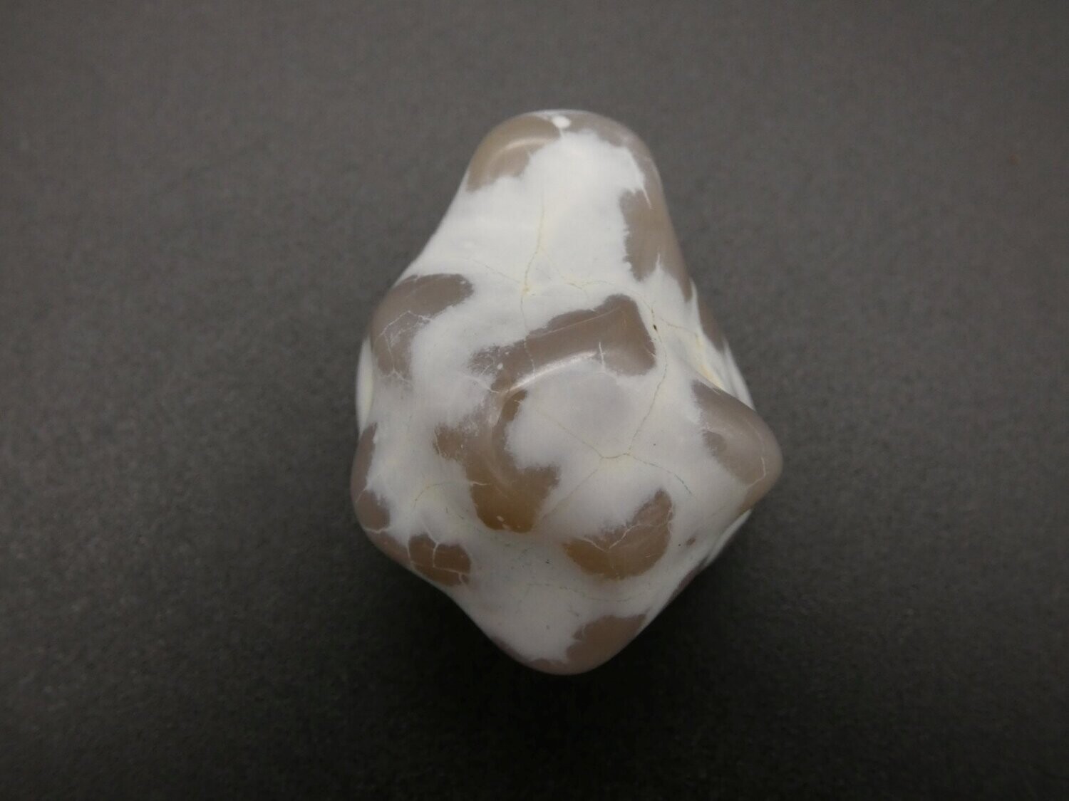 Schlangenhaut Achat, 3,0x2,3x2,2cm, 17,5gr, gelocht