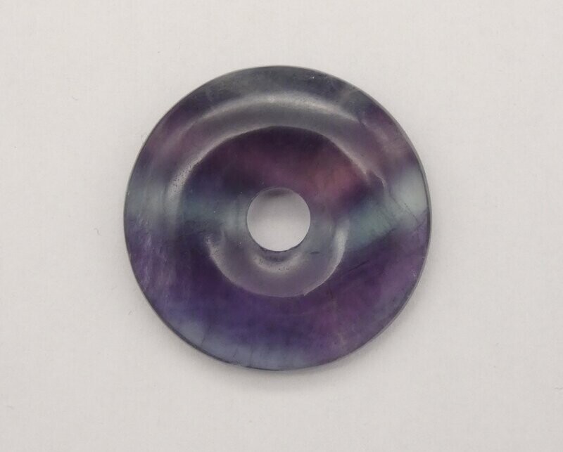 Fluorit Donut, Durchmesser 3 cm Fluorit Donut, Durchmesser 3 cm