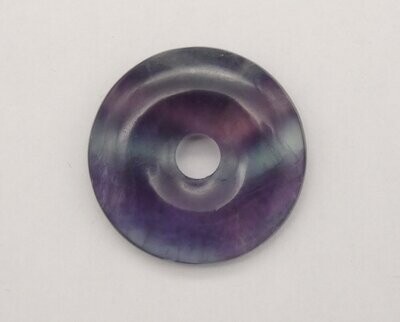 Fluorit Donut, Durchmesser 3 cm