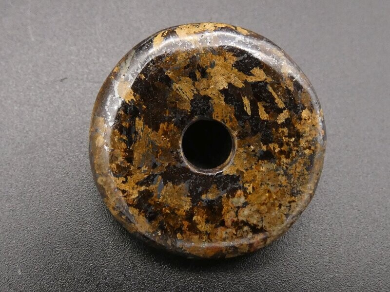 Bronzit Donut, Durchmesser 3 cm Bronzit Donut, Durchmesser 3 cm