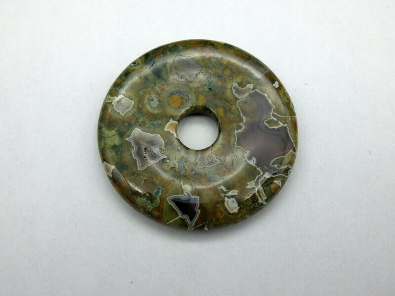 Rhyolit Donut, Durchmesser 4 cm Rhyolit Donut, Durchmesser 4 cm