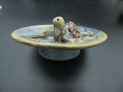 Teelicht Ton - Schildkröte
