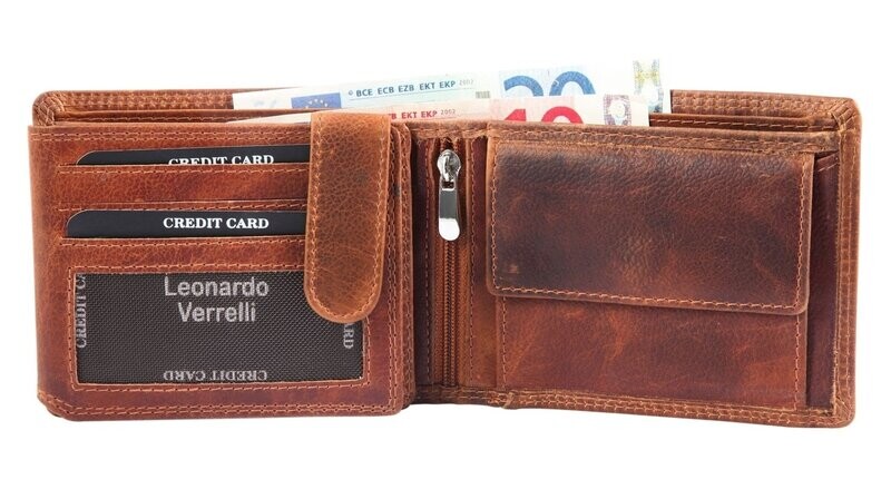 Herren Geldbörse aus Echtleder mit RFID-Schutz, Leonardo Verelli,
erhältlich in 4 verschiedenen Farben, 11 Kreditkartenfächer-2 Ausweisfächer Herren Geldbörse aus Echtleder mit RFID-Schutz, Leonardo Verelli,
erhältlich in 4 verschiedenen Farben, 11 Kreditkartenfächer-2 Ausweisfächer