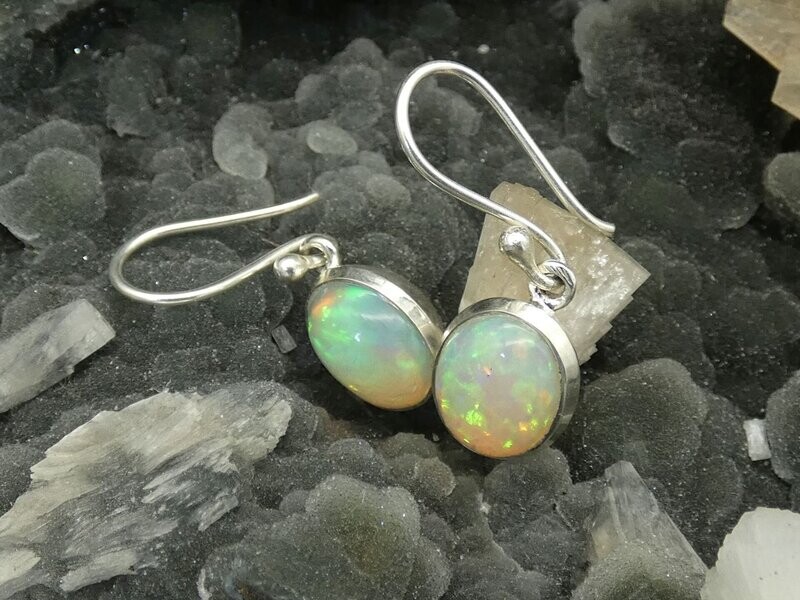 Ohrhänger Opal in Silberfassung Ohrhänger Opal in Silberfassung