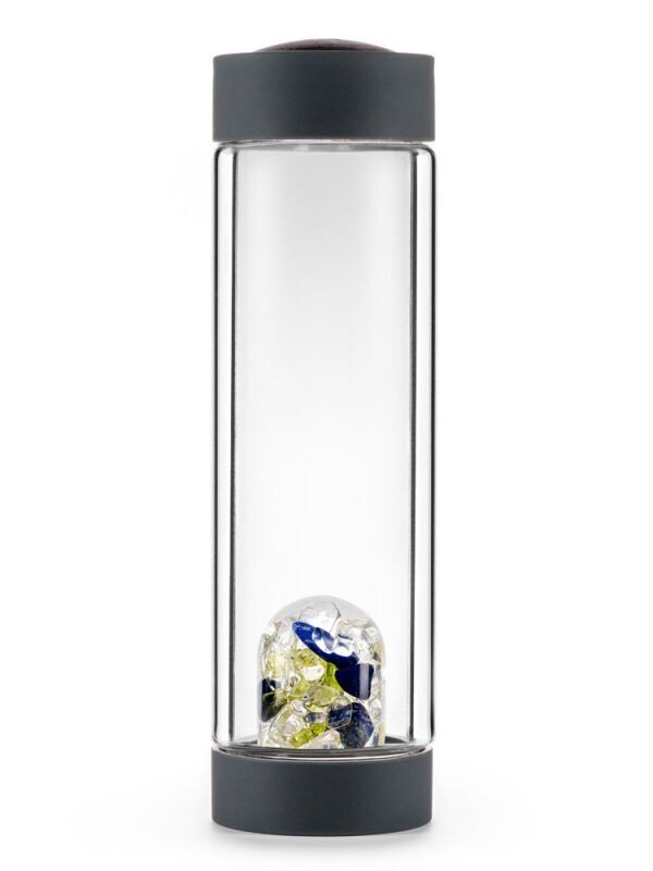 VIA Heat Edelsteinflasche Aqualibrium von VitaJuwel