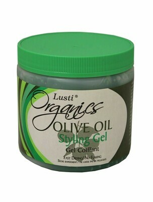 Lusti Organics Olive Oil Styling Gel, 16-oz. Jars