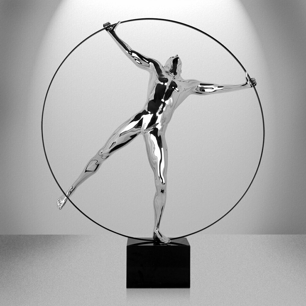 Andrea Giorgi - lim. ed. scultura Circle of life cromo