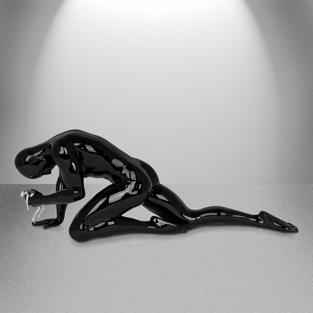Andrea Giorgi - lim. ed. scultura Obsession nero
