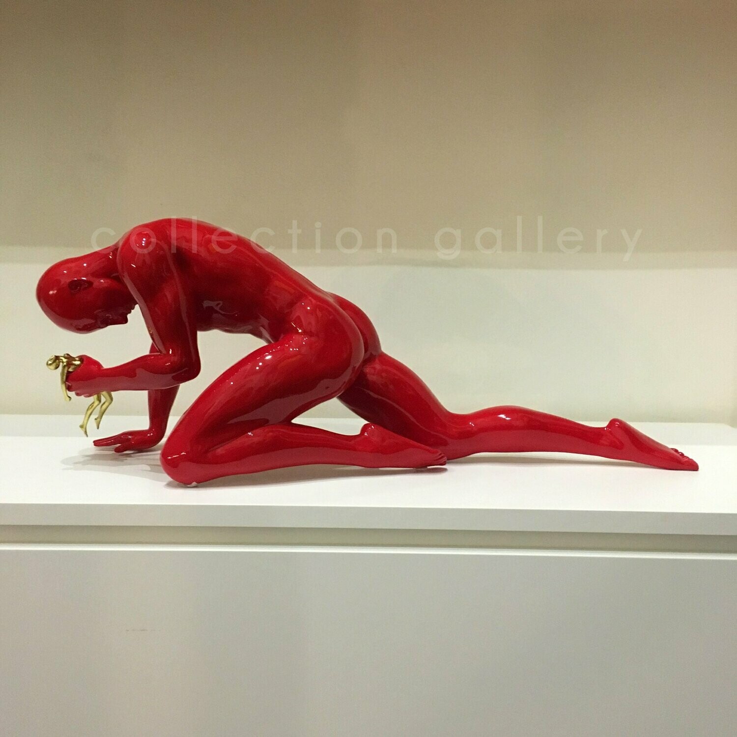 Andrea Giorgi - lim. ed. scultura Obsession rosso