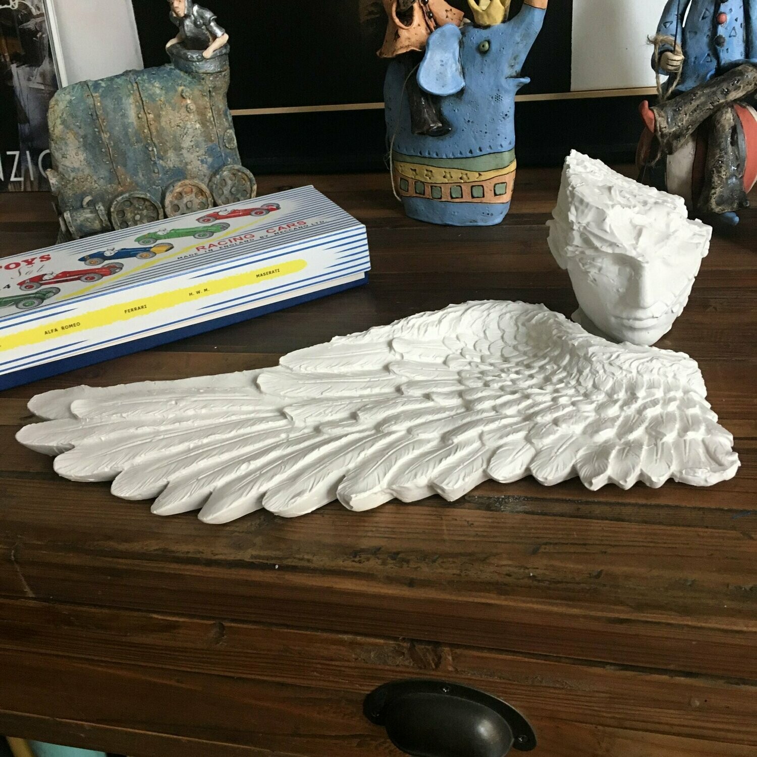 Andrea Giorgi - limited edition 10 pz scultura "Eternity" white