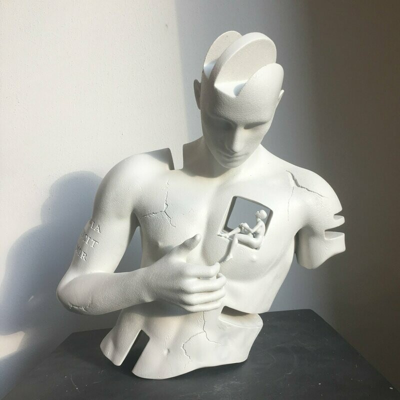 Andrea Giorgi "Omnia vincit amor" bianco