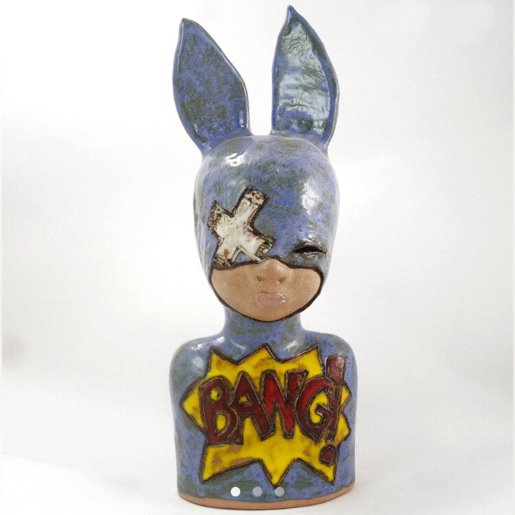 Ceramica scultura BANG