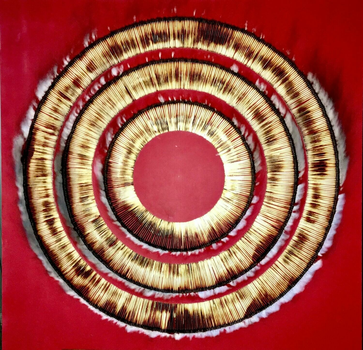 Bernard Aubertin - dessin de feu