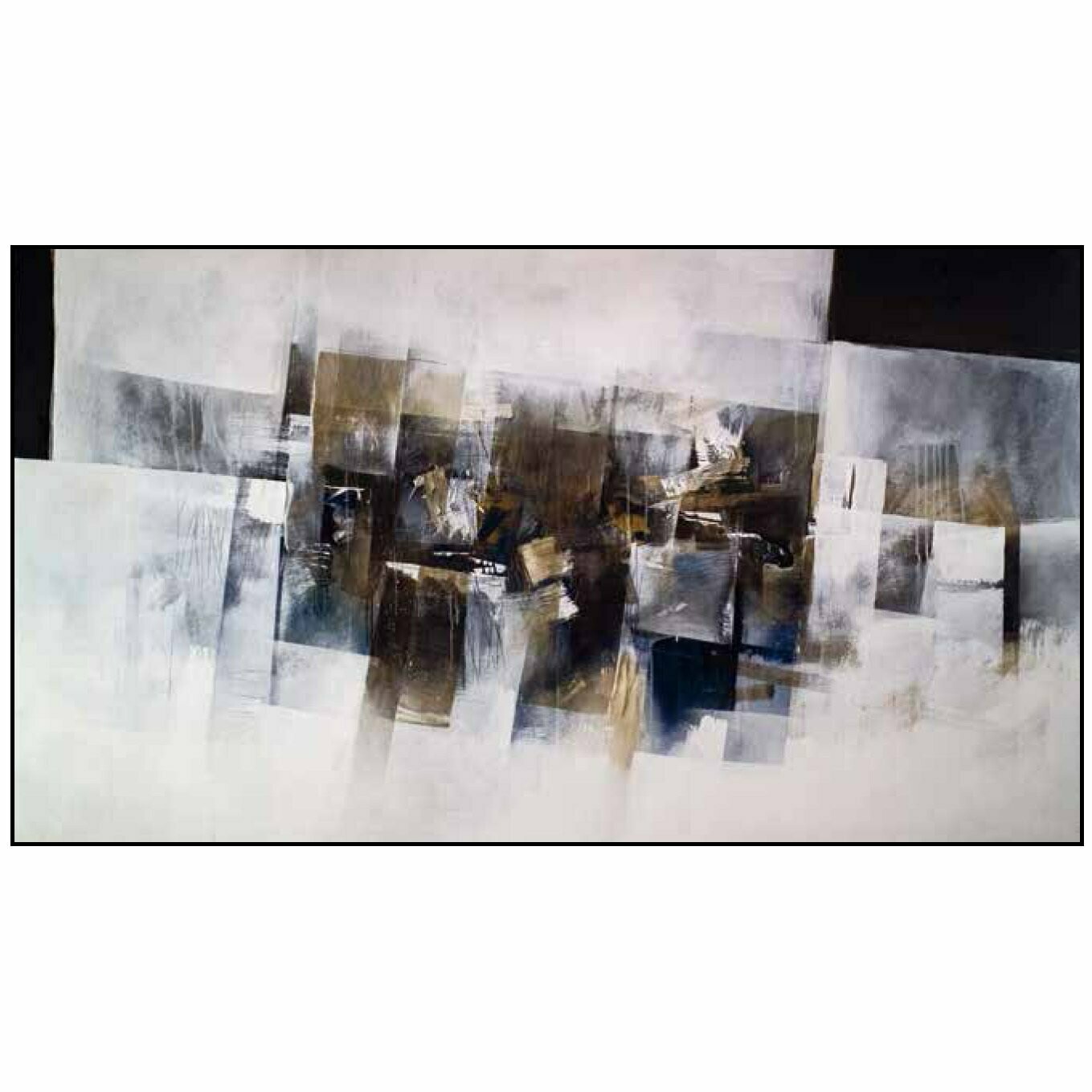 Juri Lorenzetti - ascoltando la pioggia - 200x110cm