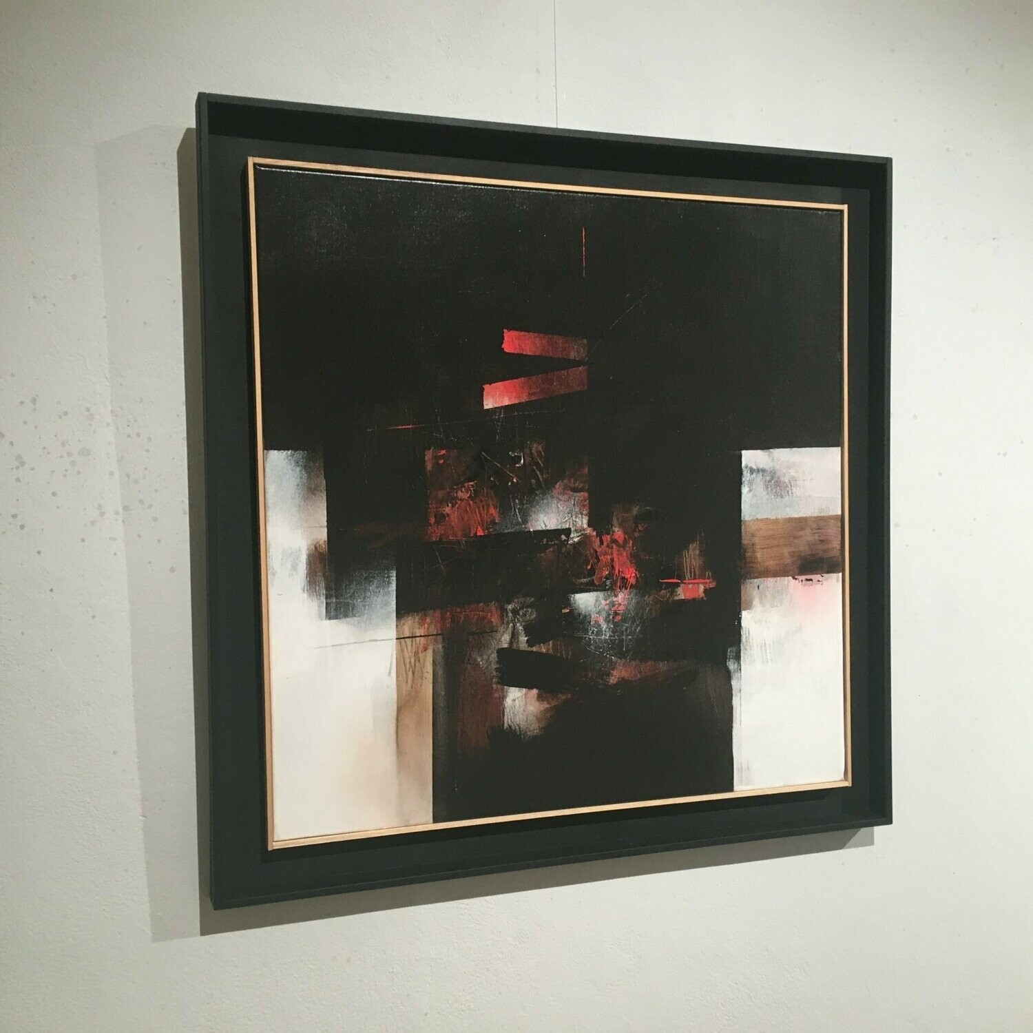 Juri Lorenzetti - l'inferno dei santi 1 - 70x70cm
