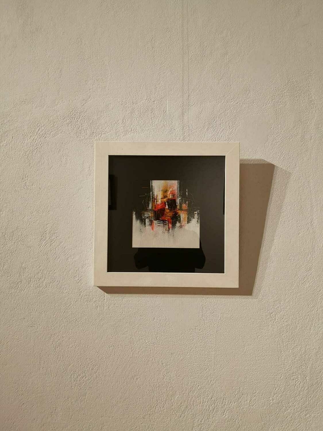 Juri Lorenzetti - rosso - 21x21cm