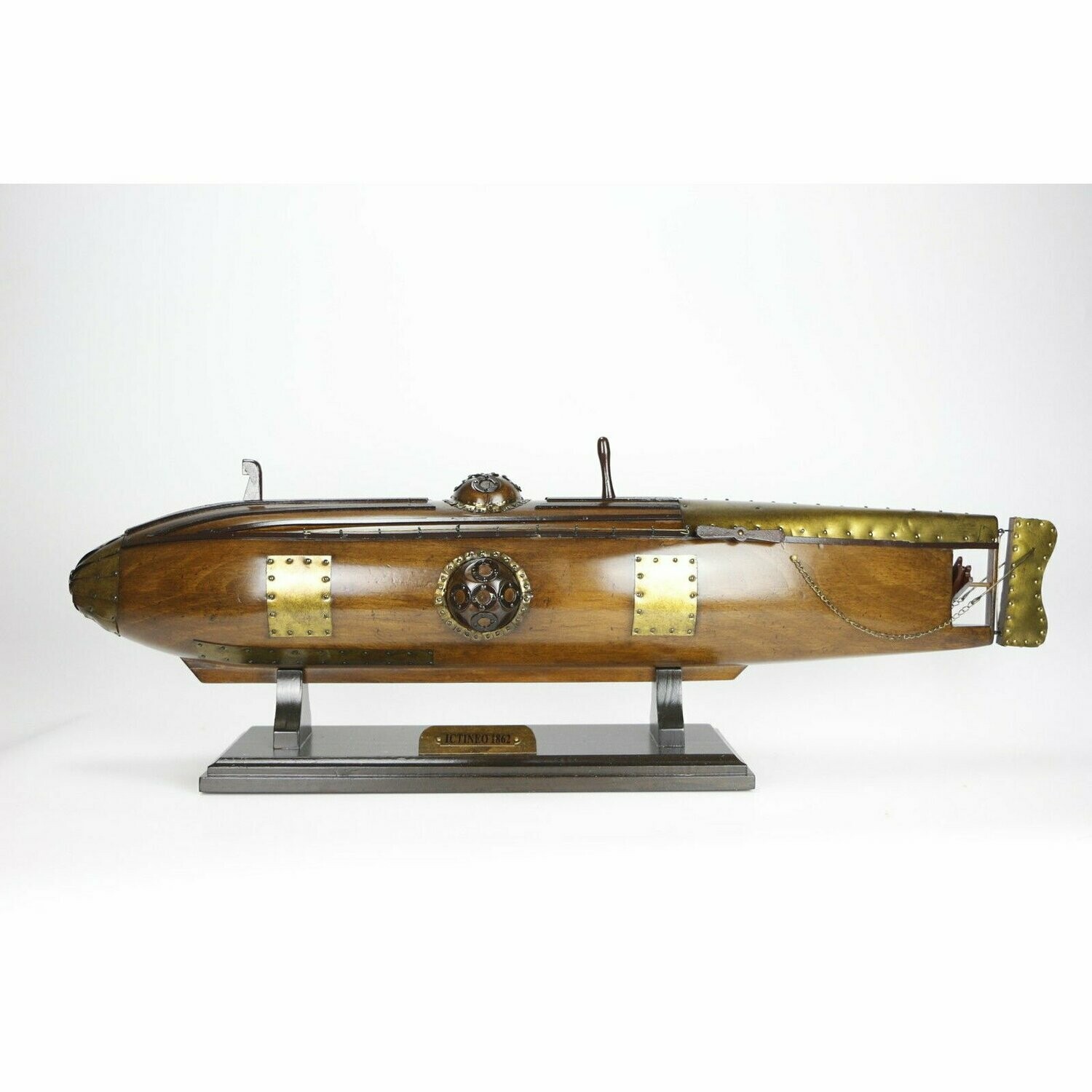 Modellino sottomarino in legno 65 cm