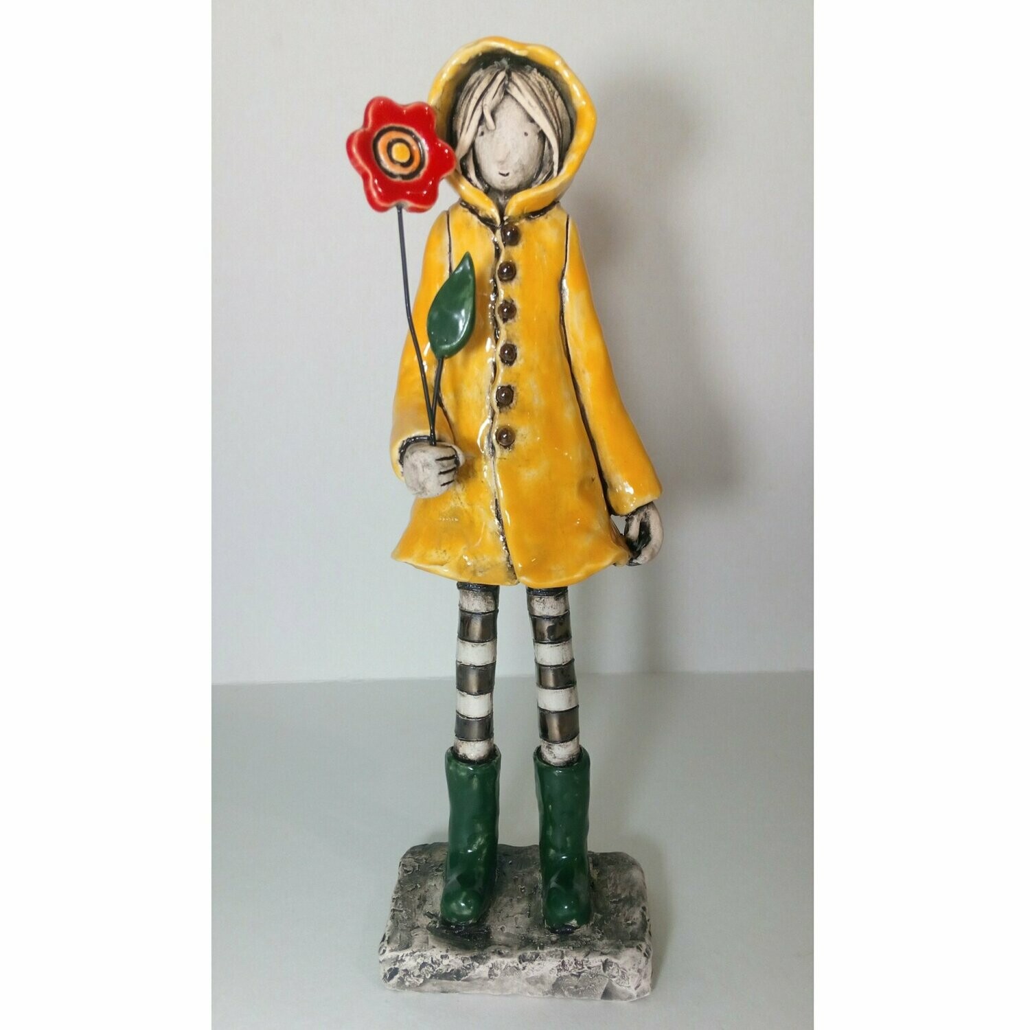 Scultura in ceramica Greta