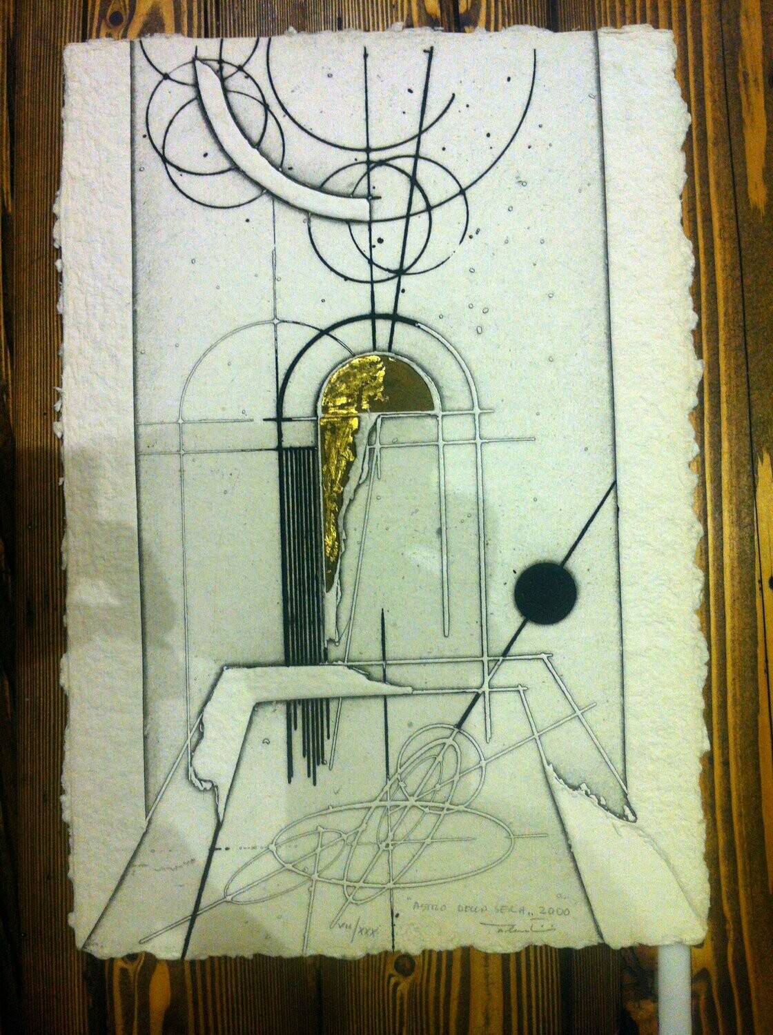 Walter Valentini - acquaforte 24x36cm