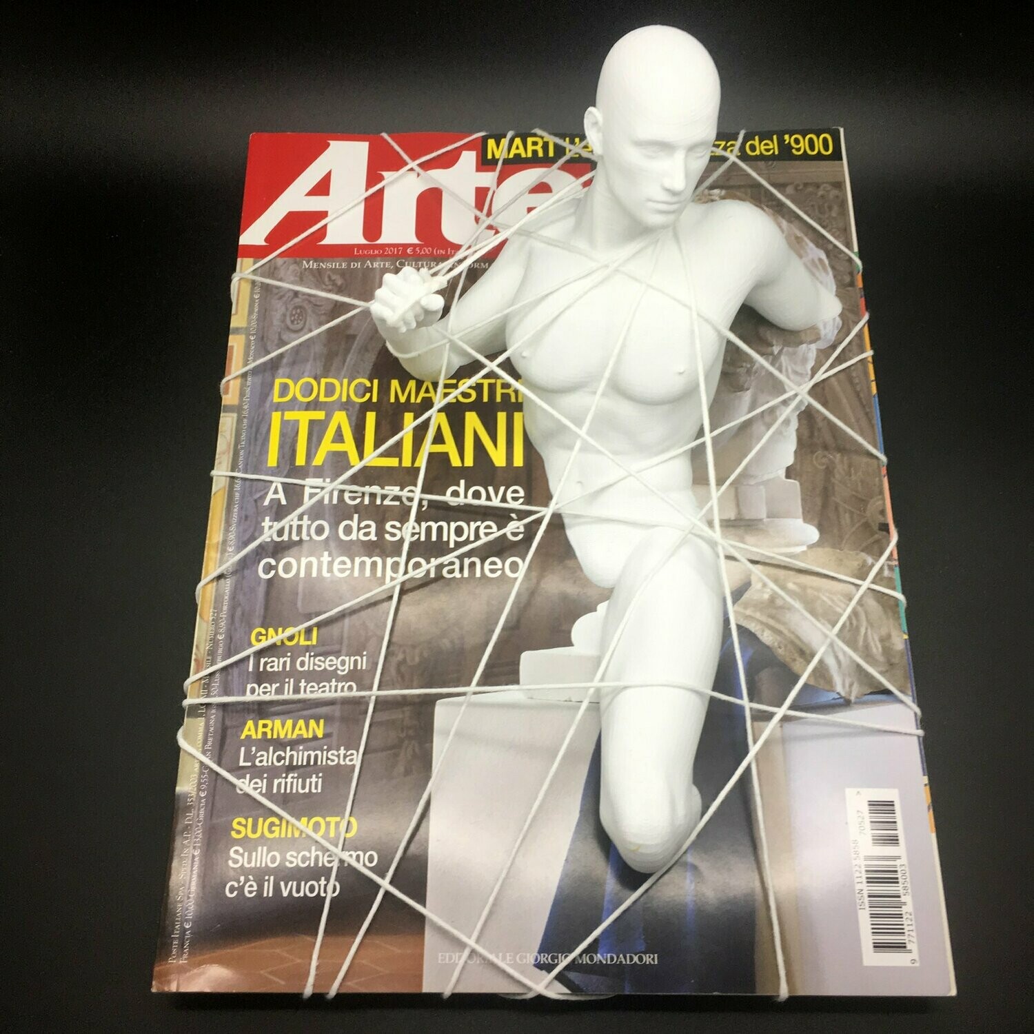 Andrea Giorgi - escape from... Arte Mondadori (luglio 2017) scultura da parete