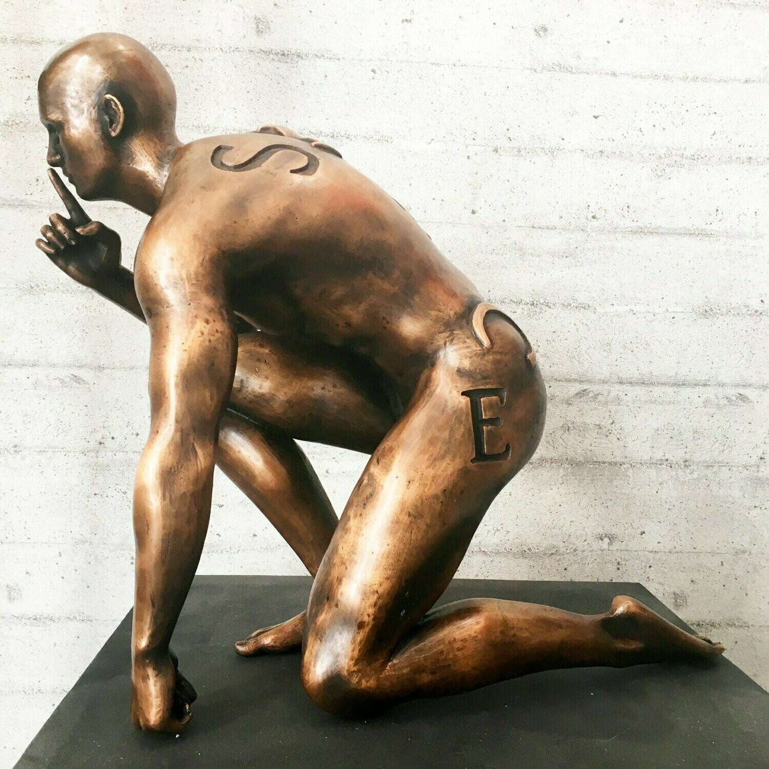 Andrea Giorgi - bronzo SILENCE p.a.
